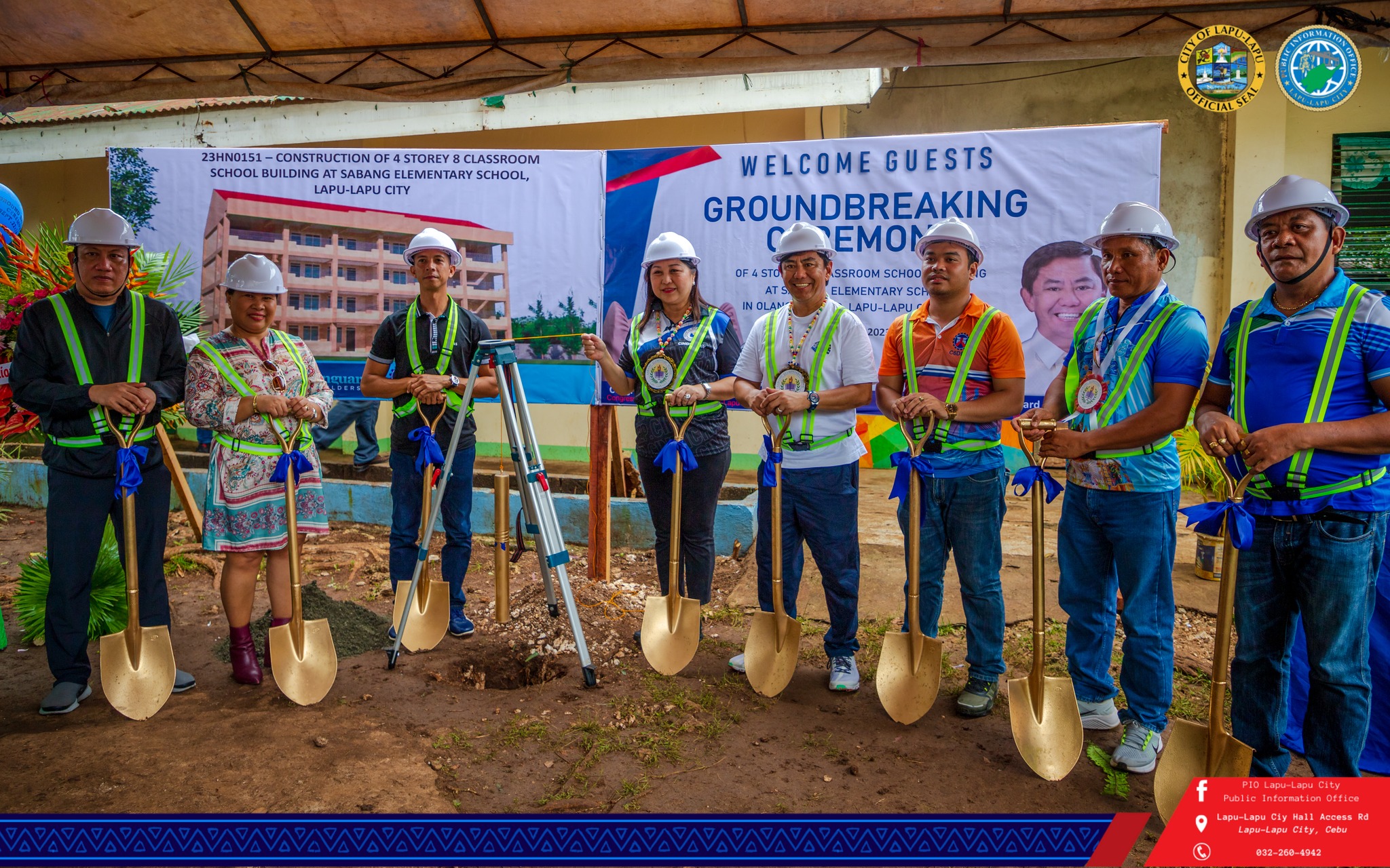 Image Posted for Turn-over and blessing of Tingo causeway and Groundbreaking of Sabang Elementary School