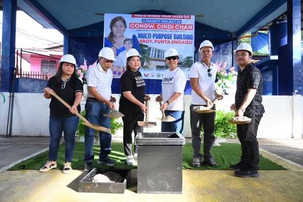 Image Posted for Cong. Cindi led the groundbreaking ceremony for a multipurpose building in Barangay Punta Engaño